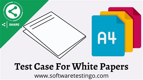 how to test white paper in software testing|test scenarios for white paper.